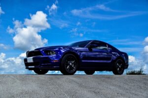 ford mustang - import aut z usa - sportowe